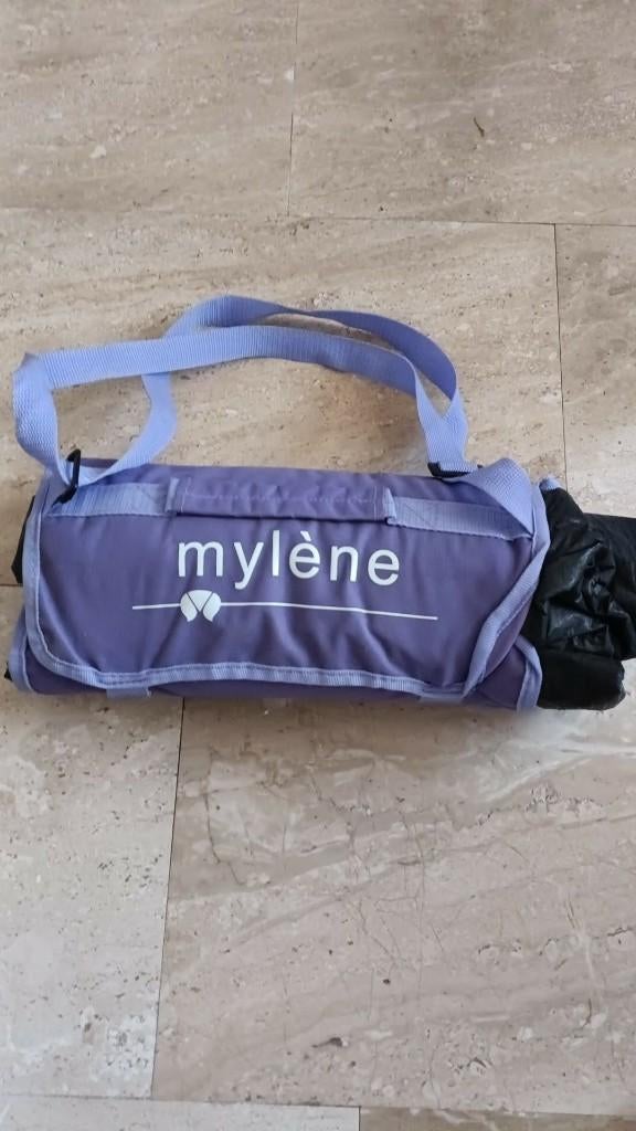 Paars oprolbaar strandlaken Mylene, Hobby & Loisirs créatifs, Tissus & Chiffons, Enlèvement, Utilisé, Violet, 30 à 200 cm