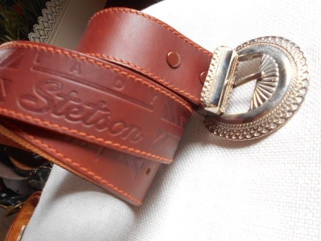 lot de ceintures : neuves ou comme neuves, Cuir véritable, Enlèvement ou Envoi, Stetson, Comme neuf