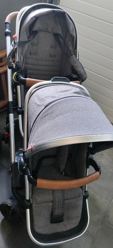 Tweeling kinderwagen, Kinderen en Baby's, Kinderwagens en Combinaties, Gebruikt, Duowagen, Ophalen, Kinderwagen