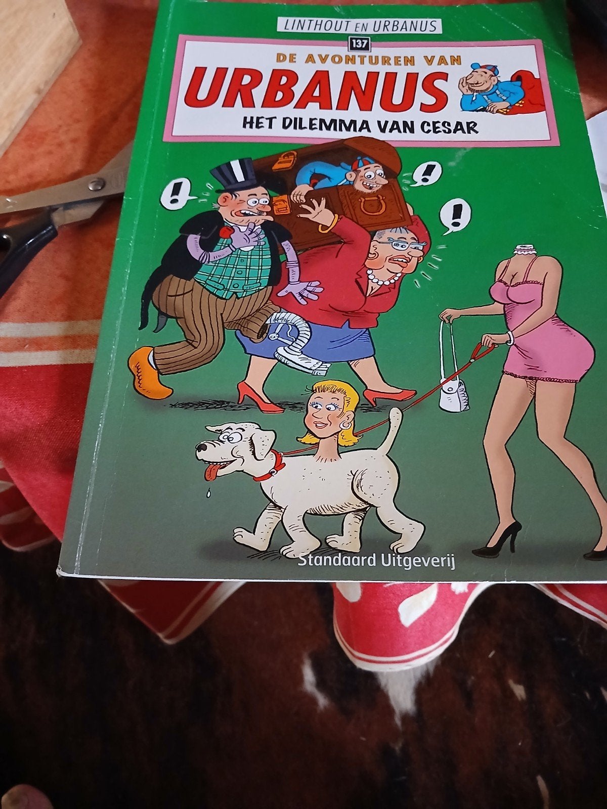 Willy Linthout - Het dilemma van Cesar, Boeken, Stripverhalen, Ophalen, Gelezen, Willy Linthout; Urbanus