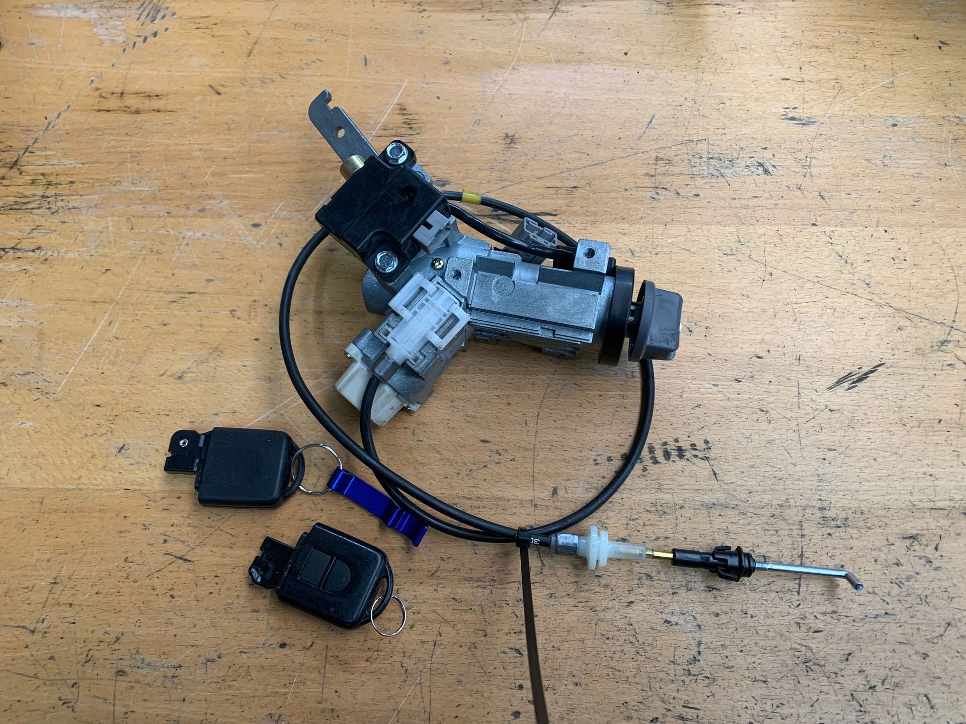 nissan micra K12 contactslot keyless entry AUT 2002 tot 2010, Gebruikt, -, -, Ophalen of Verzenden