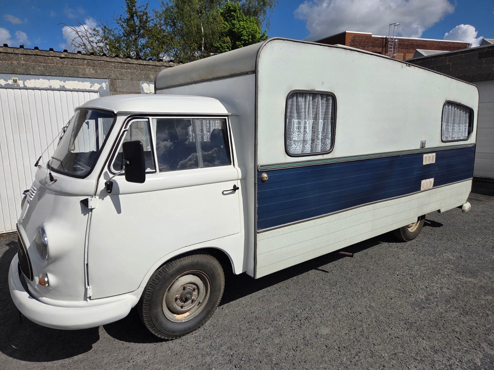 CamperHanomag Tempo Matador 1965 pour 6 personnes foodtruck, Caravanes & Camping, Camping-cars, Boîte manuelle, Particulier, Essence