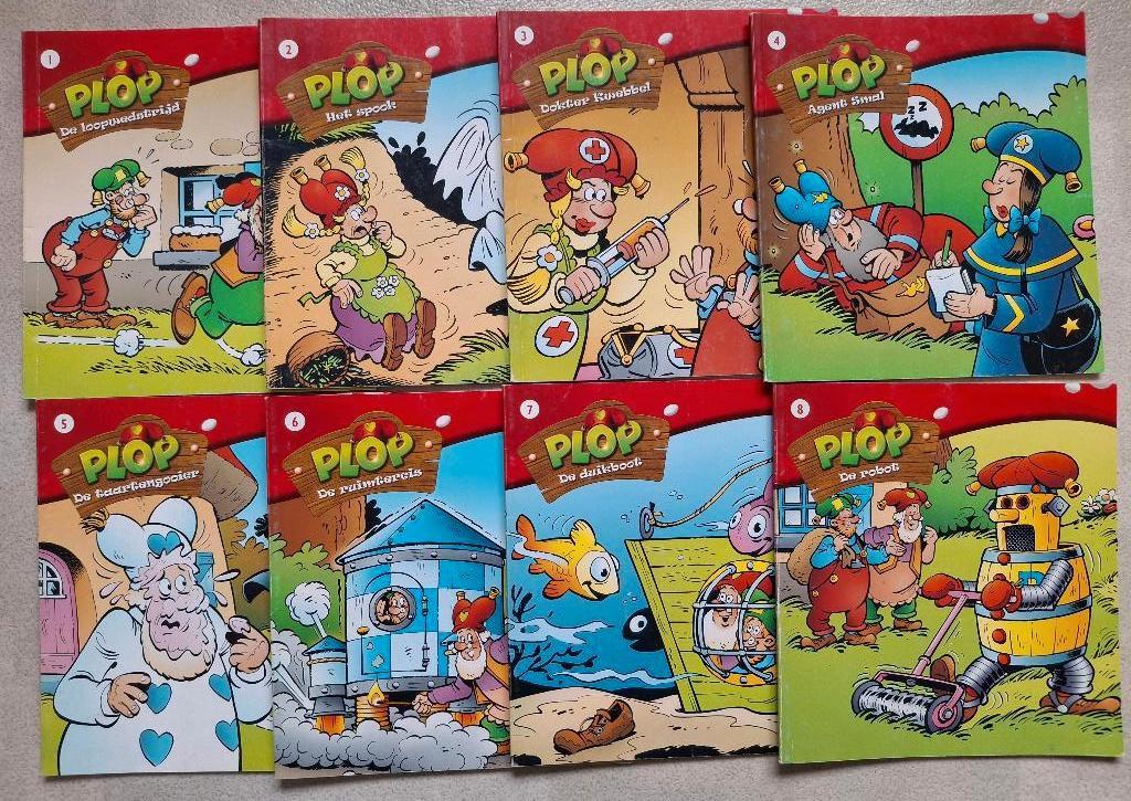 Volledige reeks 'Plop' -  Actie Em-té 2009  (8 boekjes), Boeken, Ophalen of Verzenden, Zo goed als nieuw