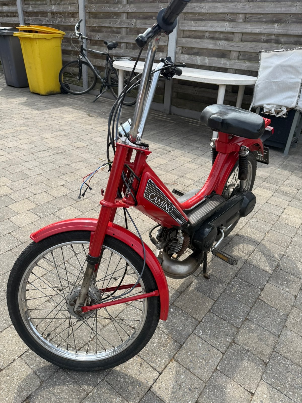 Honda camino Aklasse, Ophalen