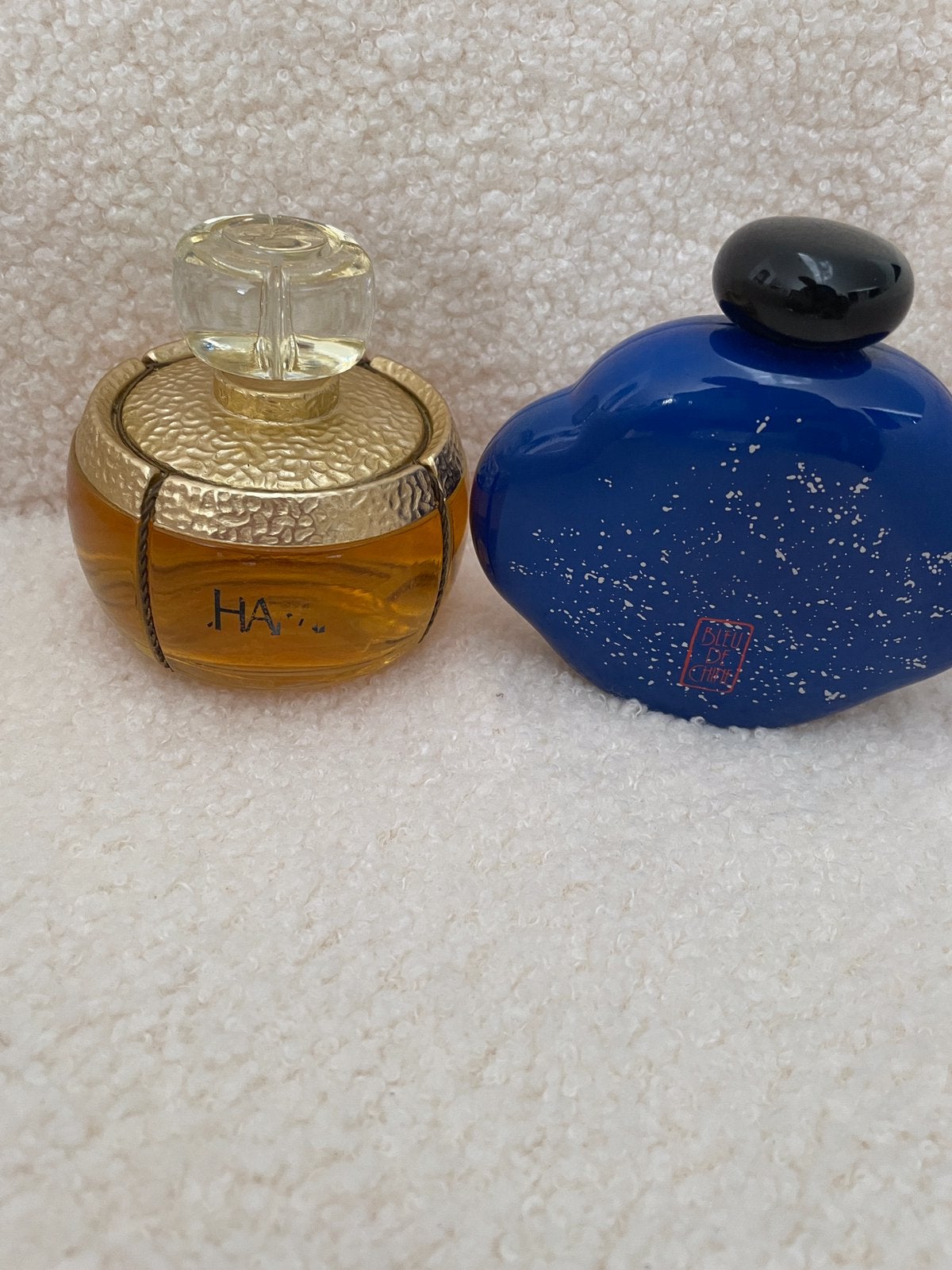 Lot 2parfums vintage très rares (YSL,Blu de Chine), Collections, Parfums, Enlèvement, Comme neuf, Plein