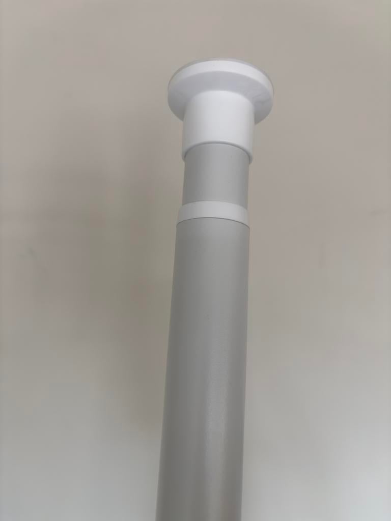 Witte telescopische gordijnroede (210-260cm), Ophalen, Nieuw