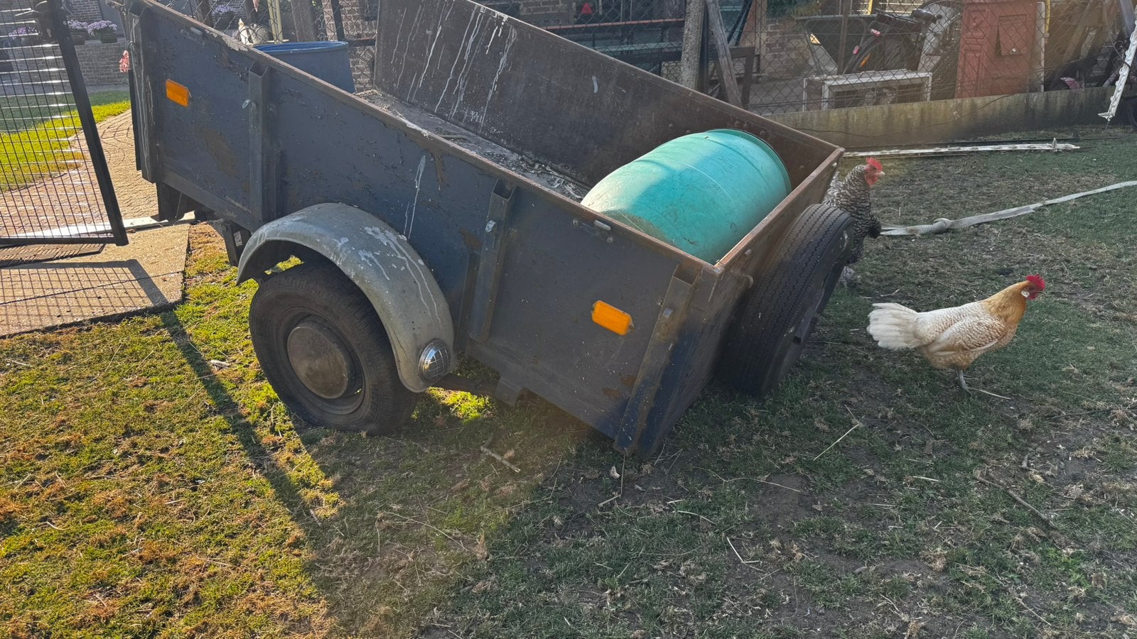Aanhangwagen, remork, Ophalen, Zo goed als nieuw