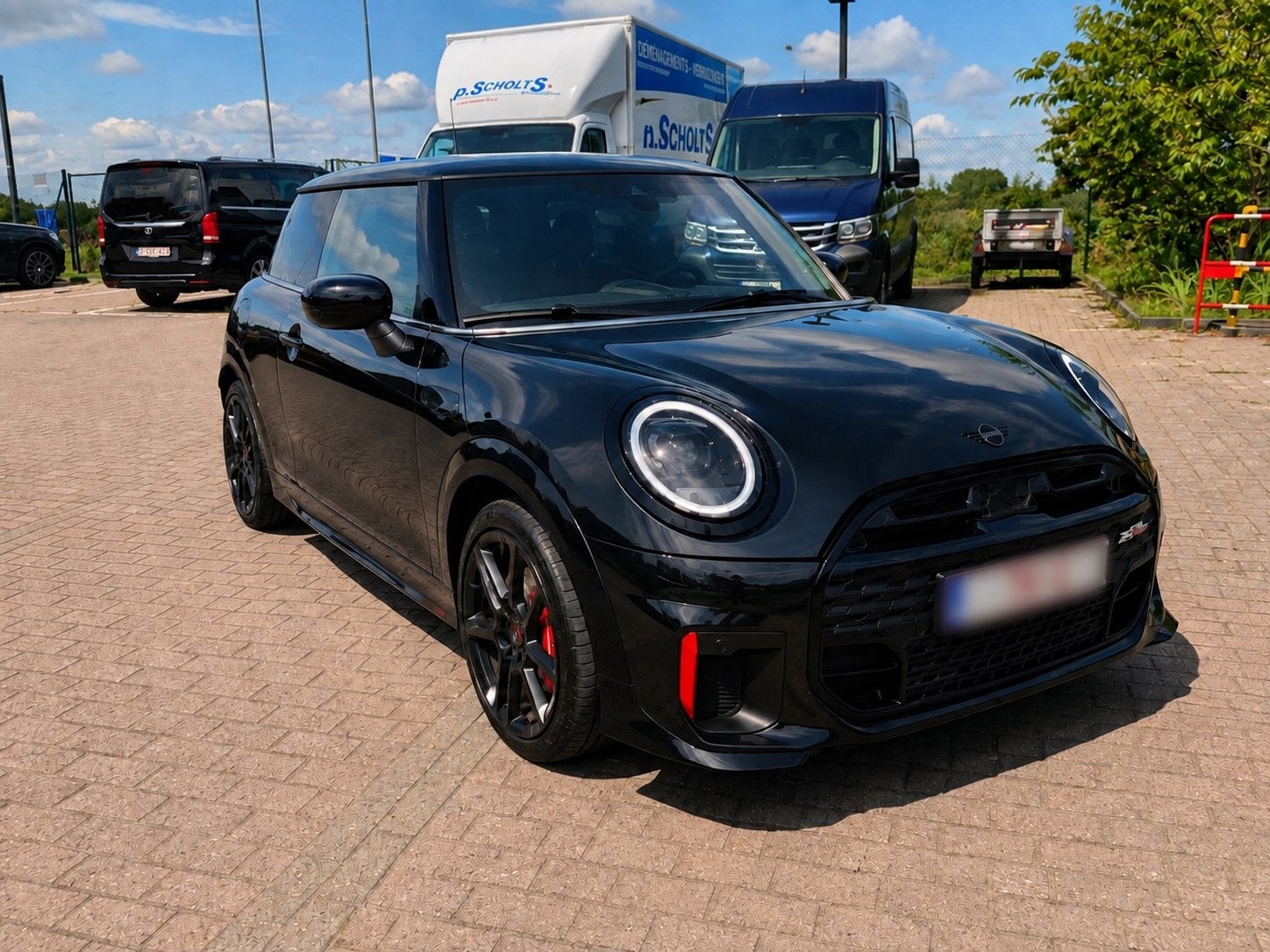 JCW / HARMAN KARDON/ PANO/ 360/ 4000km/ TVA, Cuir, Achat, Carnet d'entretien, Noir