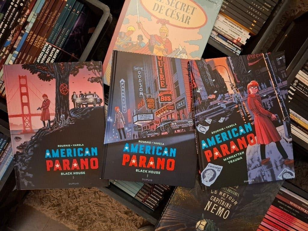 AMERICAN PARANO TOMES 1 à 3 DUPUIS TBE TOUS EO, Livres, Série complète ou Série, Enlèvement ou Envoi, Comme neuf