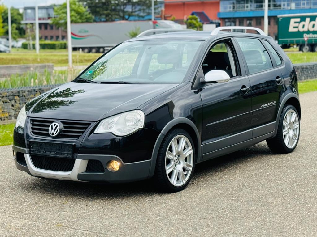 Volkswagen Polo 1.4i Benzine Gekeurd Voor Verkoop Airco, Auto's, Voorwielaandrijving, Stof, Zwart, 4 cilinders