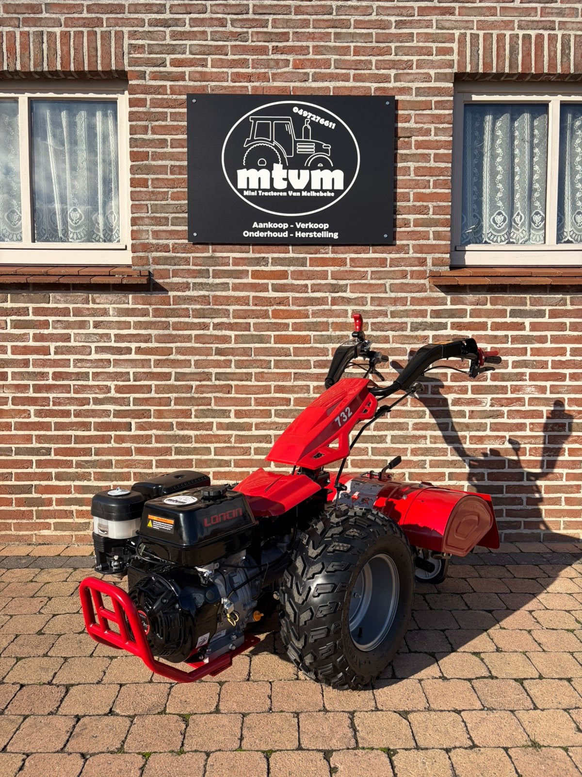 NIEUWE motoculteur met frees en rotoreg , snelwissel !!, Enlèvement ou Envoi