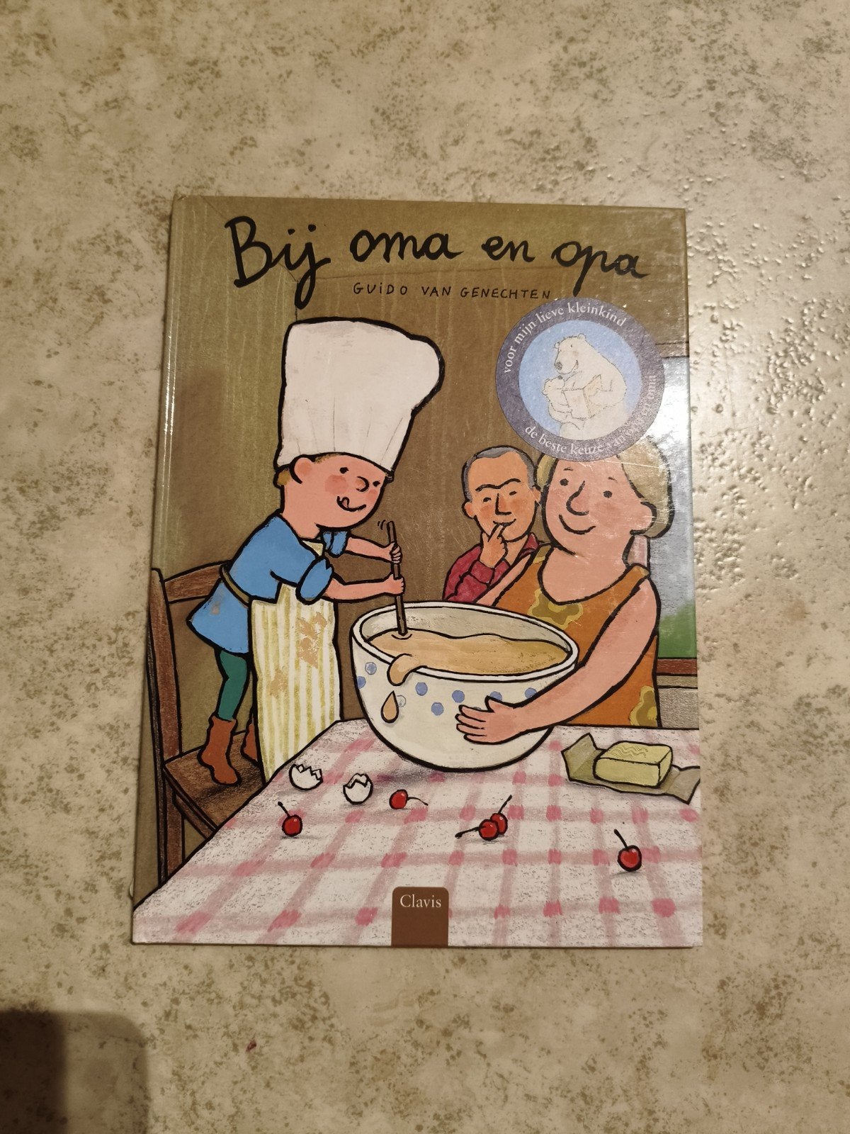 livre préscolaire avec mamie et papy, Enlèvement