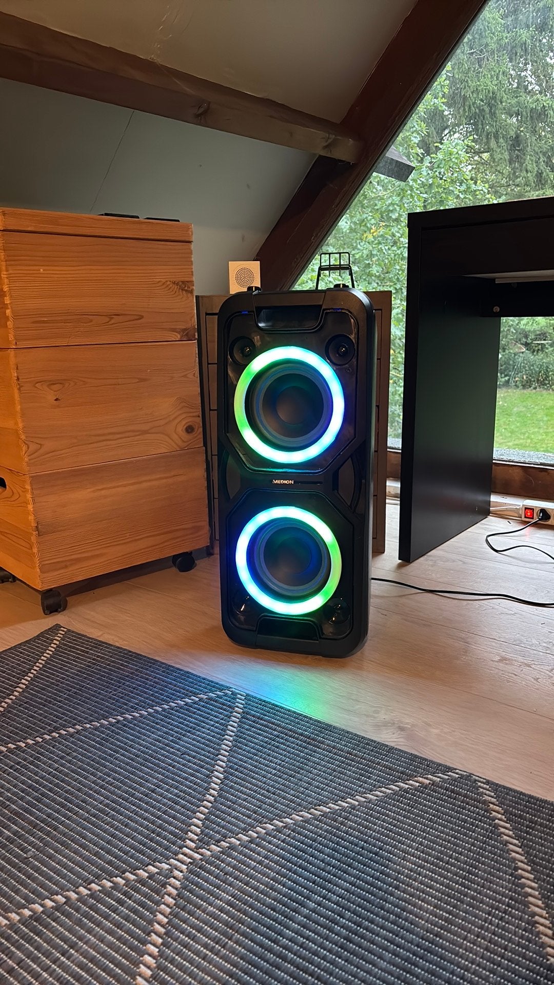 Medion partyBox., Audio, Tv en Foto, Ophalen, Zo goed als nieuw