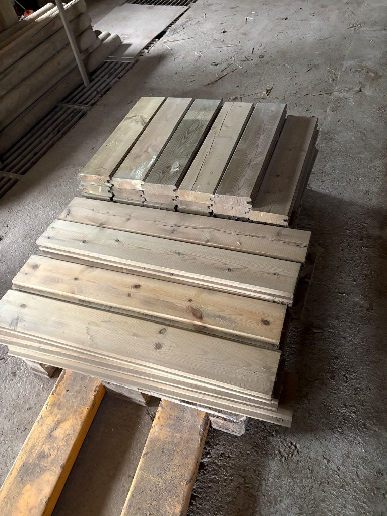 Grenen damwanden, Bricolage & Construction, Bois & Planches, Neuf, Pin, Enlèvement, Imprégné