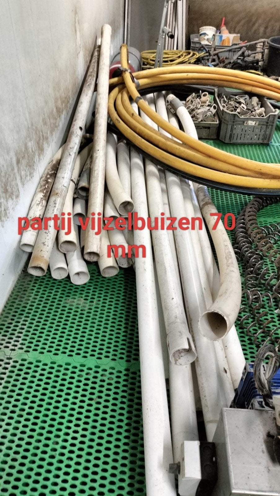 lot de tubes à vis 70 mm