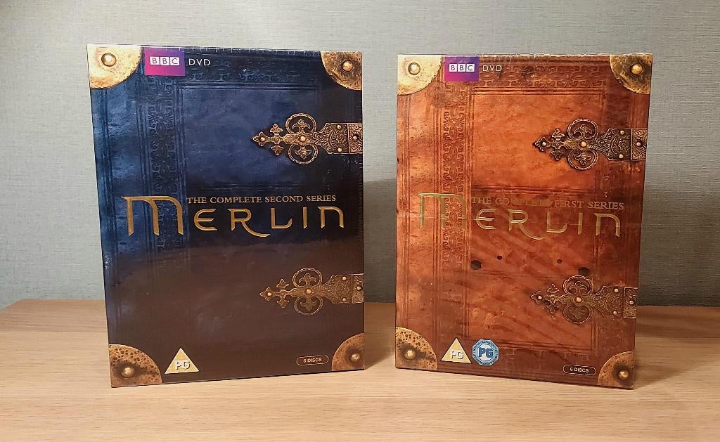 Merlin - the complete series s1 & s2 dvd, Cd's en Dvd's, Dvd's | Tv en Series, Vanaf 16 jaar, Boxset, Ophalen of Verzenden, Zo goed als nieuw
