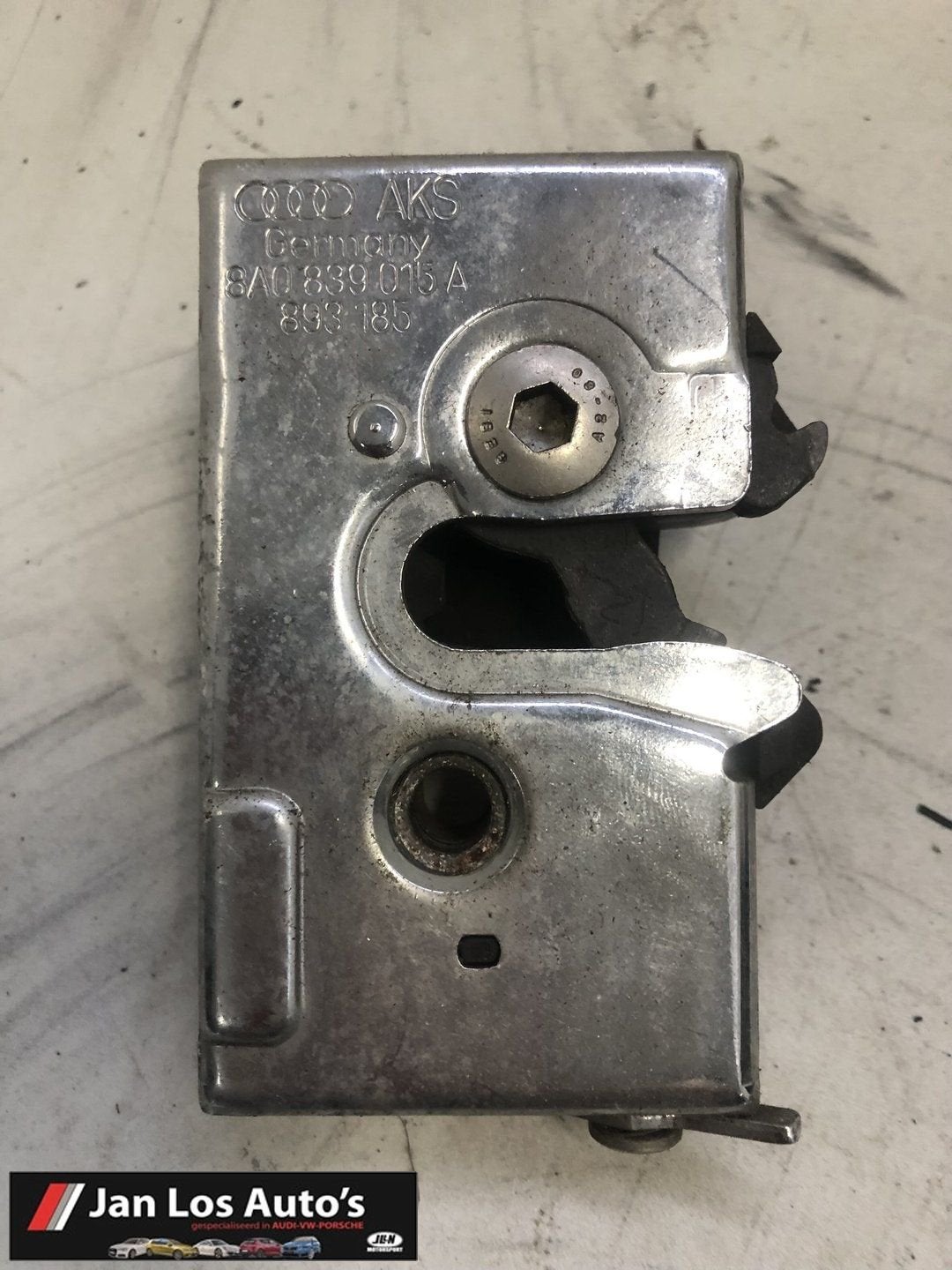 Audi 80 B3 /B4 slotmechaniek portier deurslot linksachter, -, Audi, Utilisé, -
