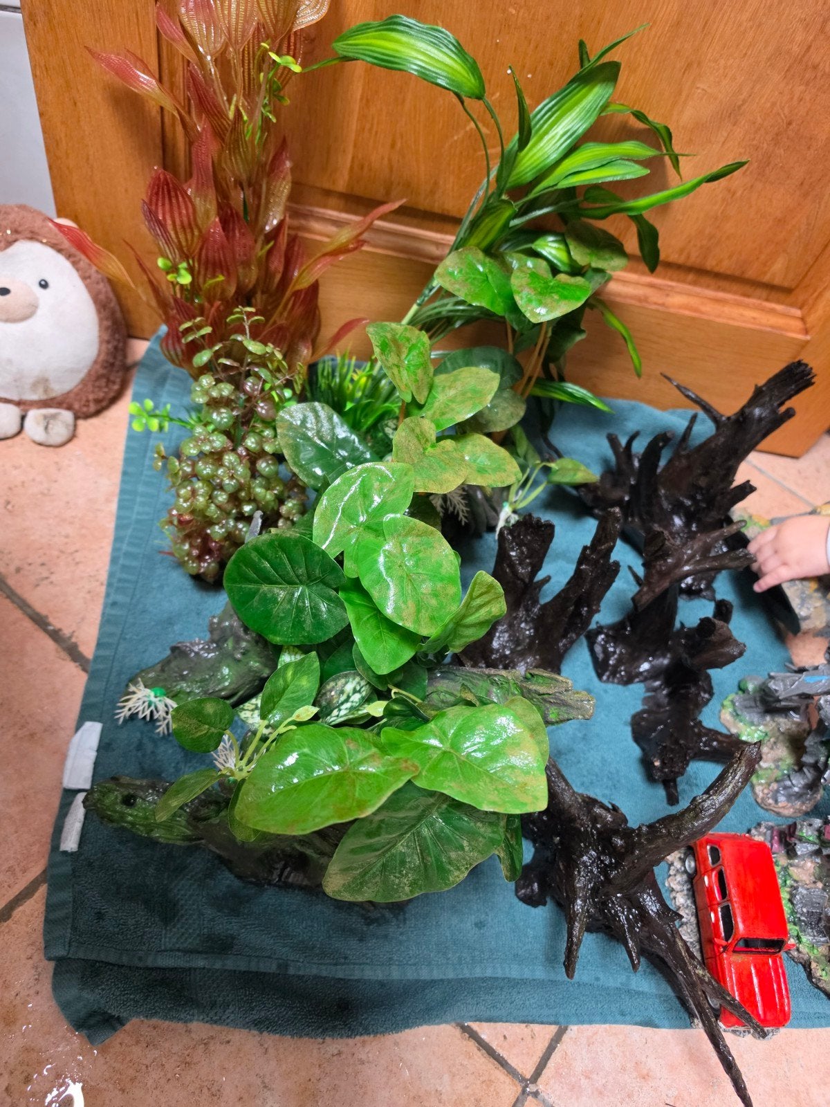 décoration aquarium, Enlèvement, Comme neuf, Decoratie
