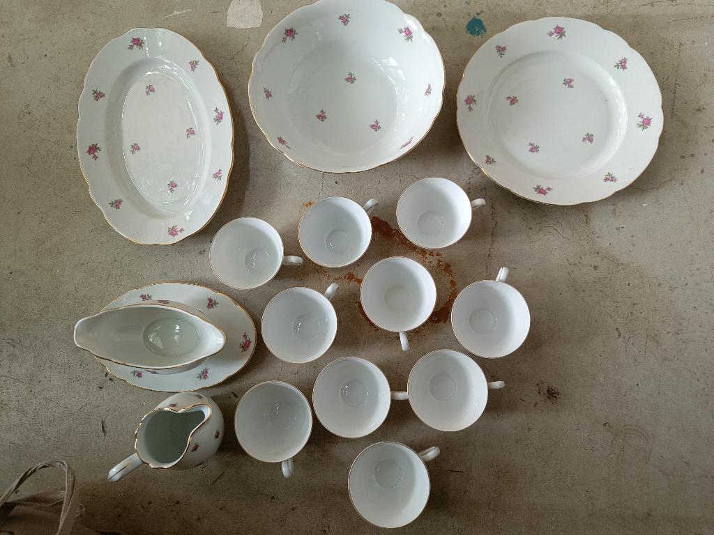 Bavaria servies, Ophalen