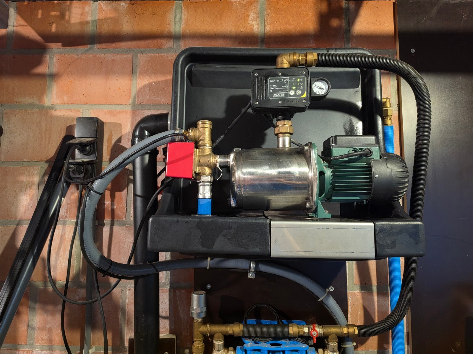 dab euroinox 30/30 + automatisch omschakelsysteem, Tuin en Terras, Ophalen, Gebruikt, Overige typen