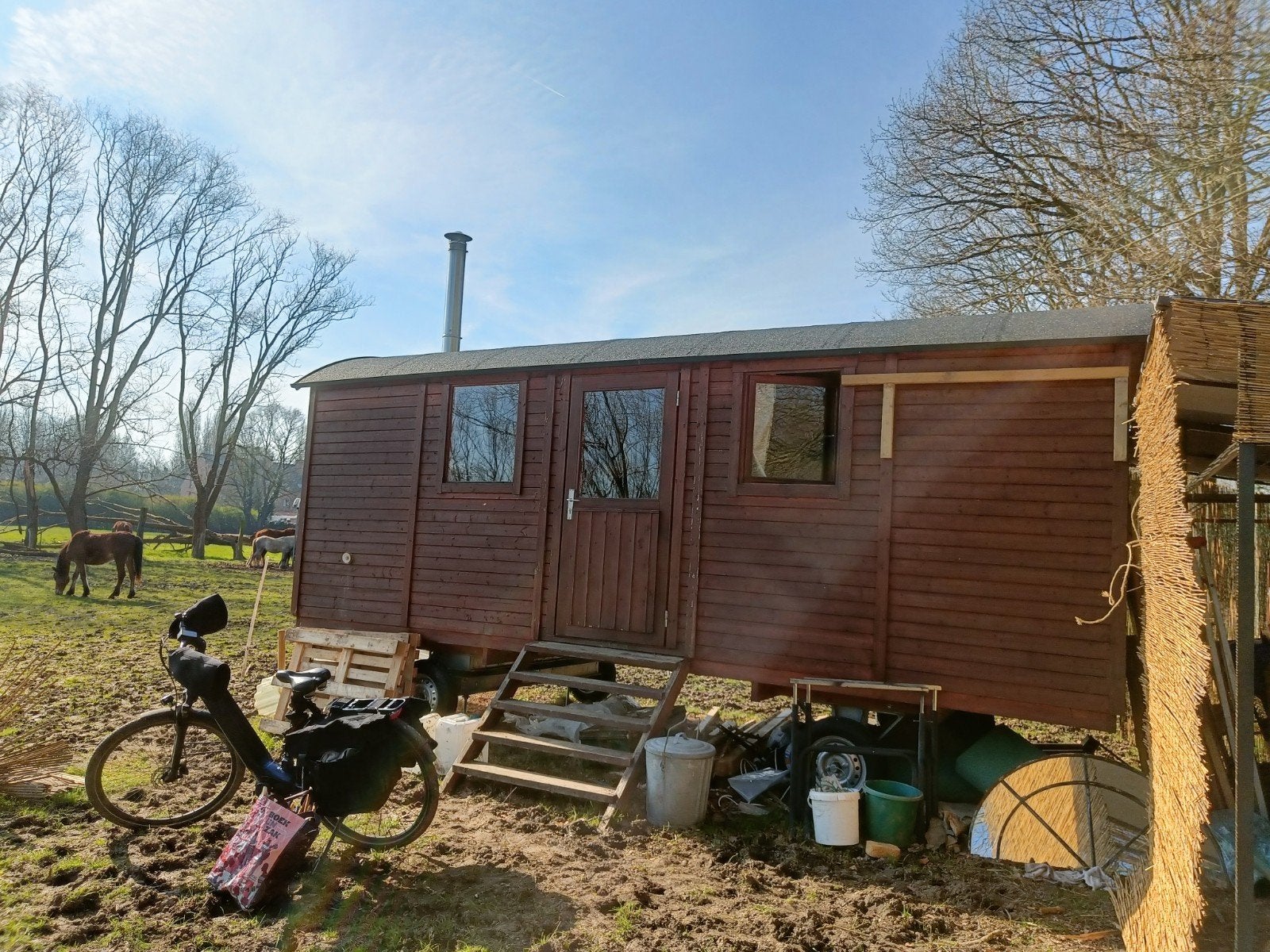 roulotte, Tiny house, piowagen, Caravanes & Camping, Jusqu'à 2