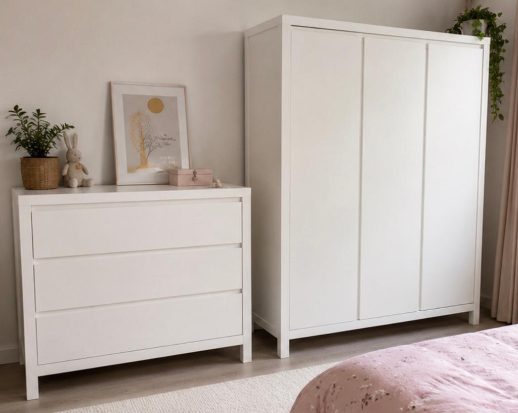 Bopita kleerkast en commode, Kinderen en Baby's, Kinderkamer | Commodes en Kasten, Ophalen, Zo goed als nieuw