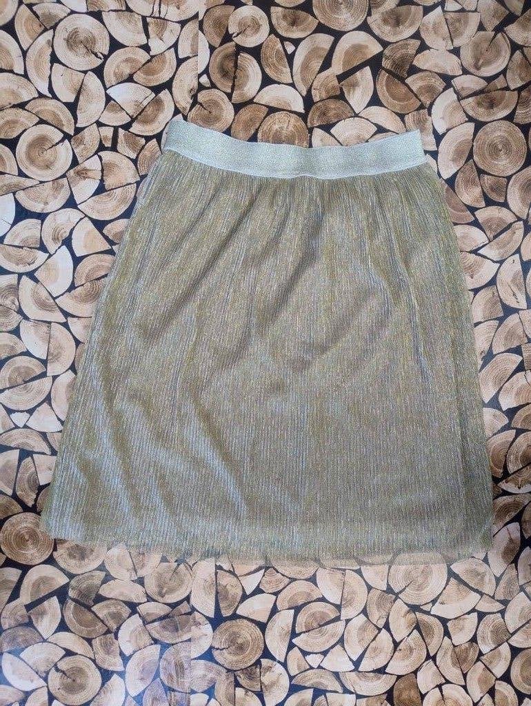 kleding gouden rok, Enfants & Bébés, Vêtements enfant | Taille 128, Robe ou Jupe, Enlèvement ou Envoi, Comme neuf, Fille