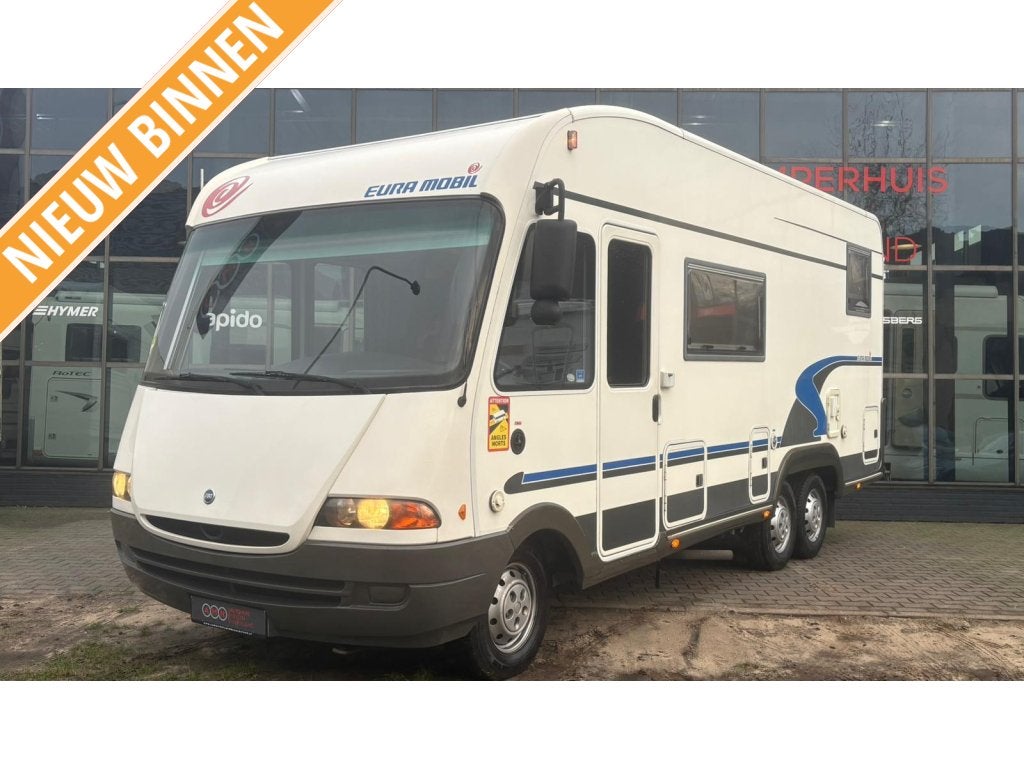 Eura Mobil Eura Mobil 690, Fiat ducato, Caravanes & Camping, Camping-cars, Boîte manuelle, Jusqu'à 6, Intégral, Diesel