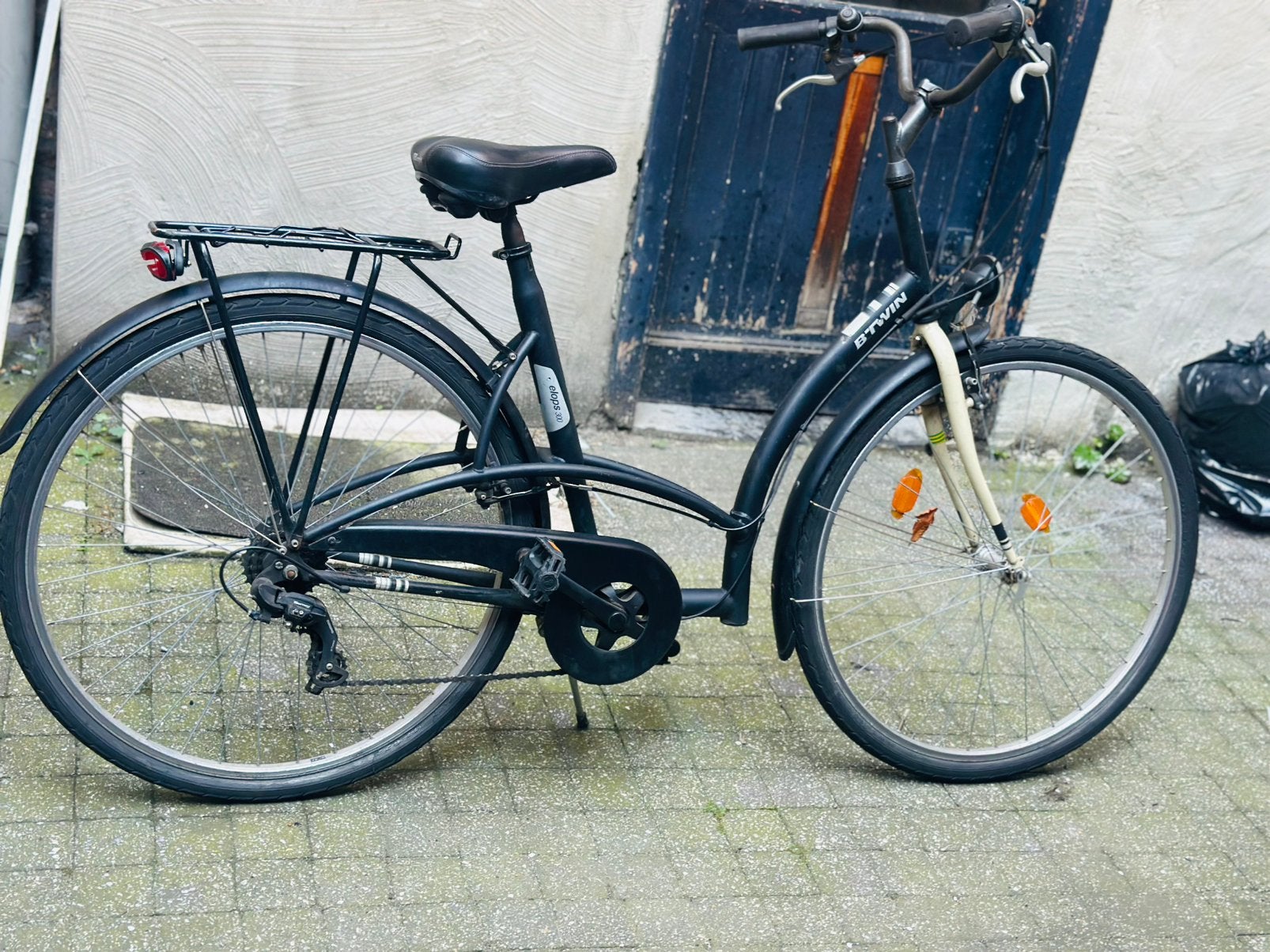 Damesfiets btwin met 7 versnelling newstaat, Fietsen en Brommers, Fietsen | Vouwfietsen, Ophalen, Zo goed als nieuw