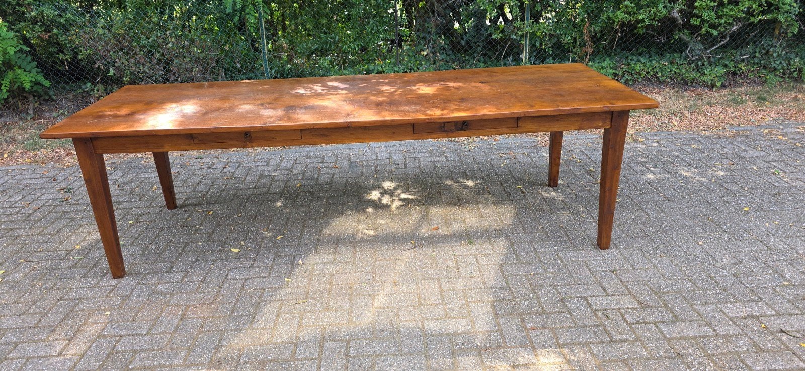 eettafel boerentafel kloostertafel kasteeltafel 280x100x79, Enlèvement ou Envoi, Utilisé