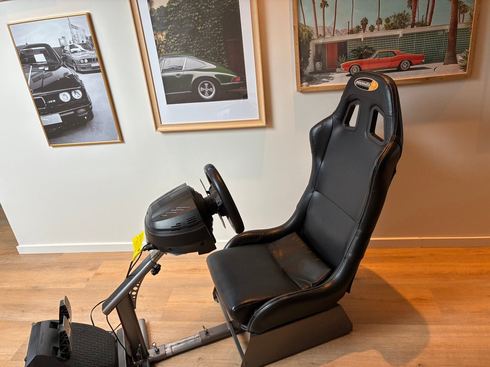 Thrustmaster T300RS met playseat!, Ophalen, Zo goed als nieuw, Playseat of Racestoel, PlayStation 3
