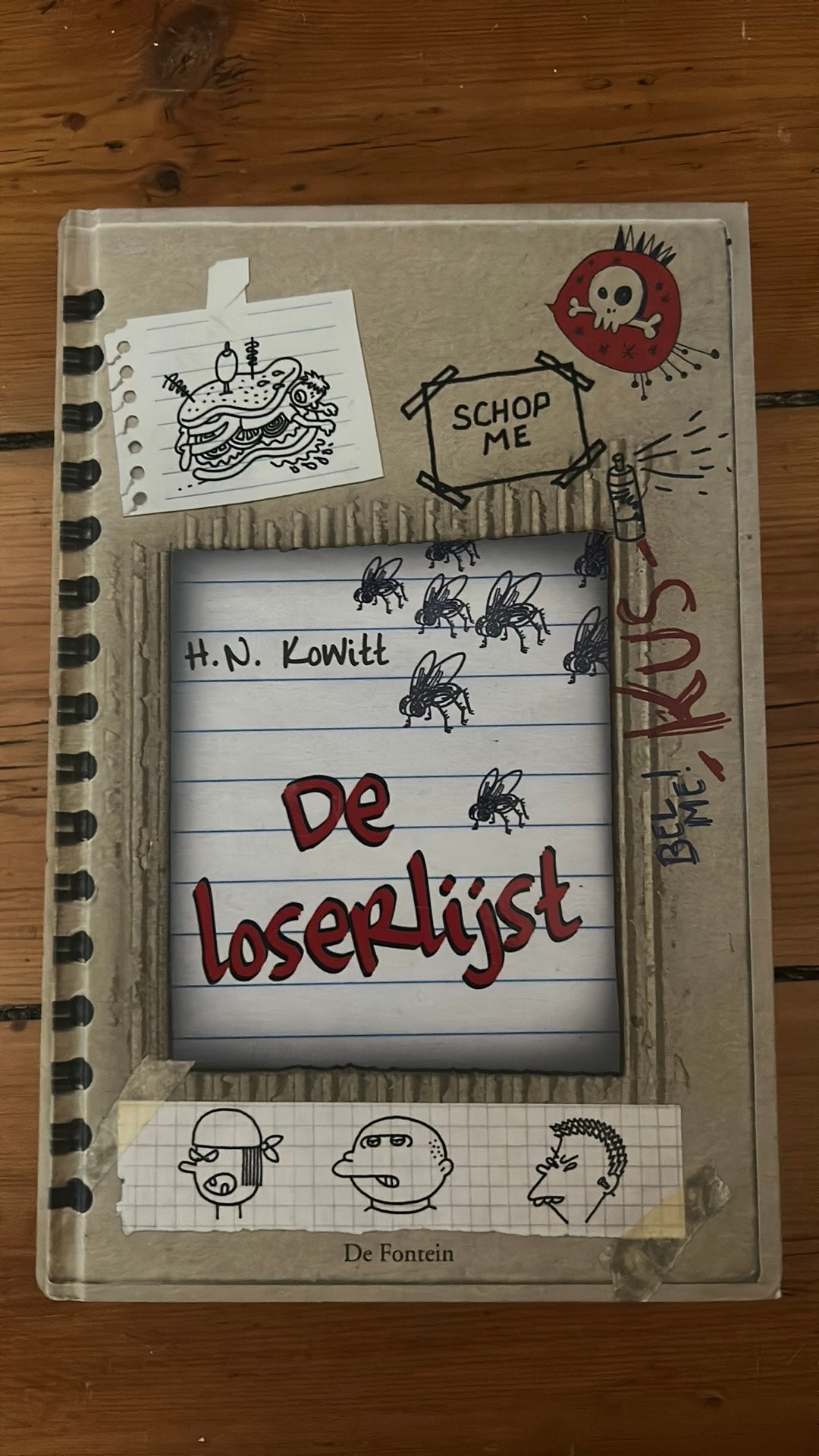 H.N. Kowitt - De loserlijst, Ophalen of Verzenden, H.N. Kowitt