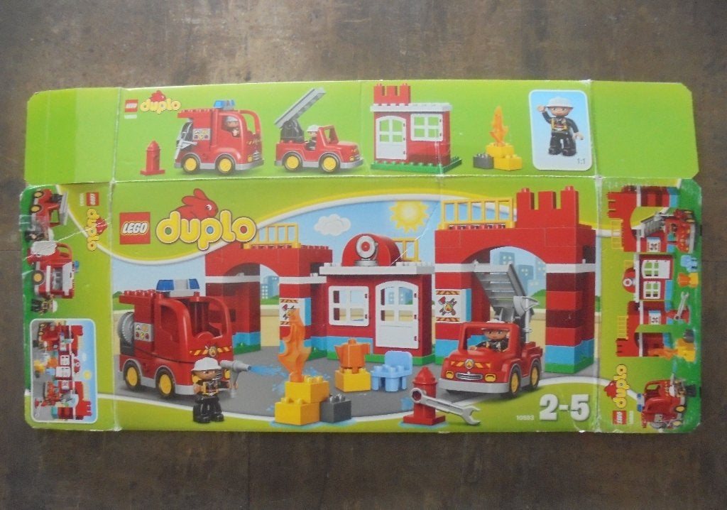 Lego Duplo Box 10593 (zie foto's), Enlèvement ou Envoi, Utilisé, Duplo