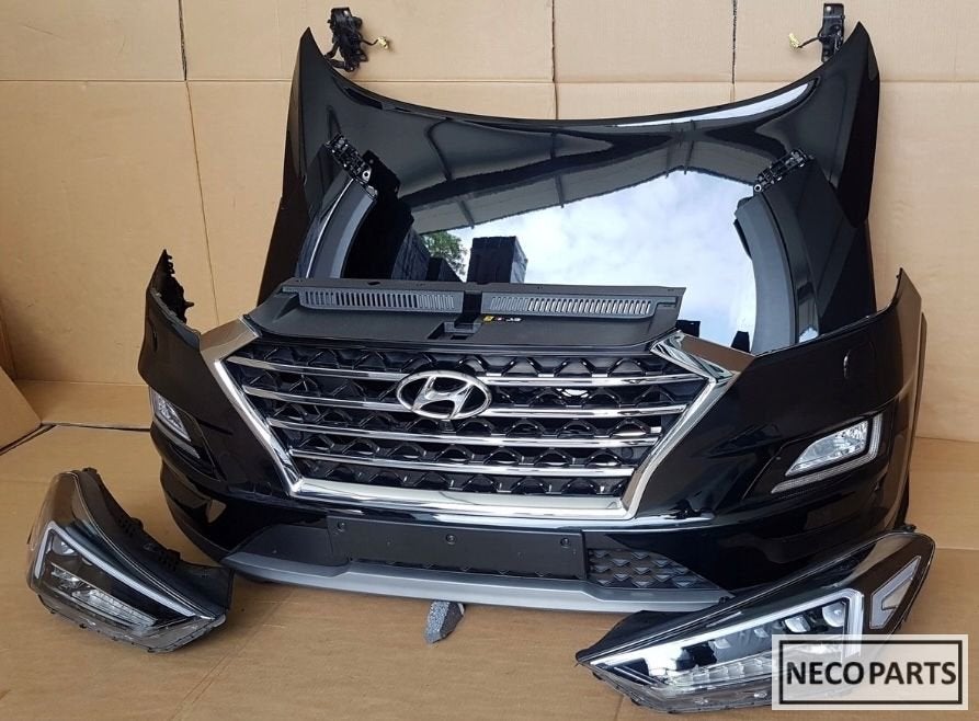 HYUNDAI TUCSON BUMPER MOTORKAP SCHERM KOPLAMP KLEUR PAE, Gebruikt, -, Ophalen of Verzenden, Achter