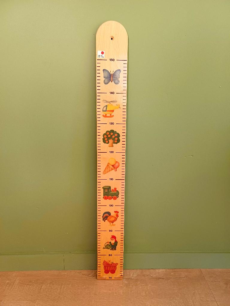 Vintage groeimeter, Kinderen en Baby's, Kinderkamer | Inrichting en Decoratie, Zo goed als nieuw, Wanddecoratie, Ophalen