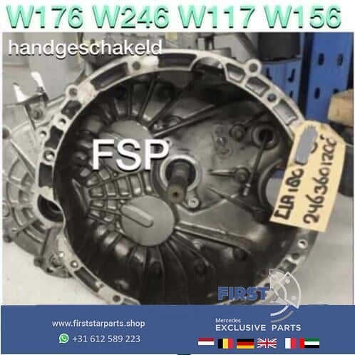 W176 A W246 B W117 CLA W156 GLA versnellingsbak Mercedes bak, Auto-onderdelen, Gebruikt, -, Ophalen of Verzenden, -