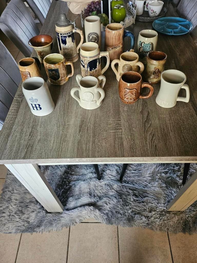 Oude bierpotten, Enlèvement
