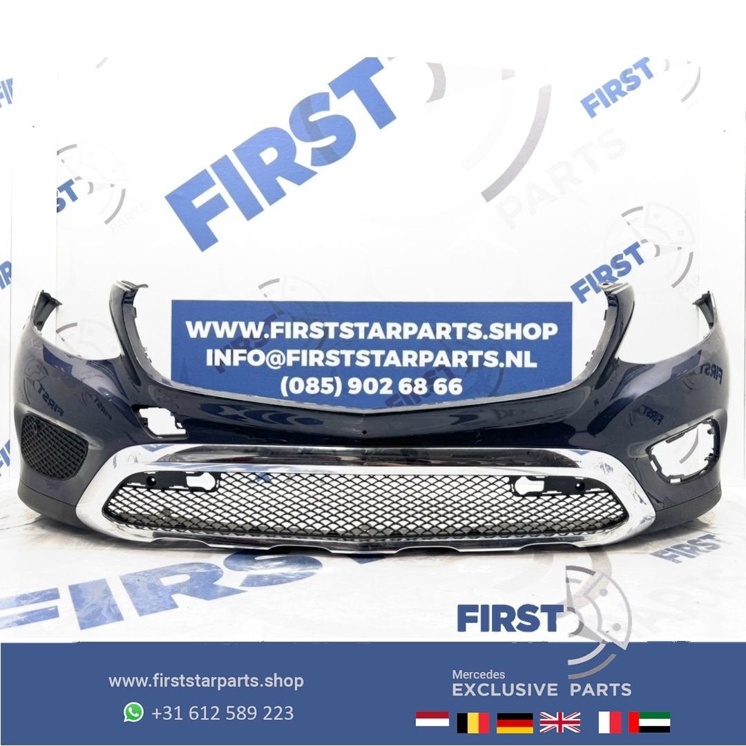 W253 VOORBUMPER ZWART WIT GRIJS GLC PRE-FACELIFT BUMPER orig, Utilisé, -, Avant, -