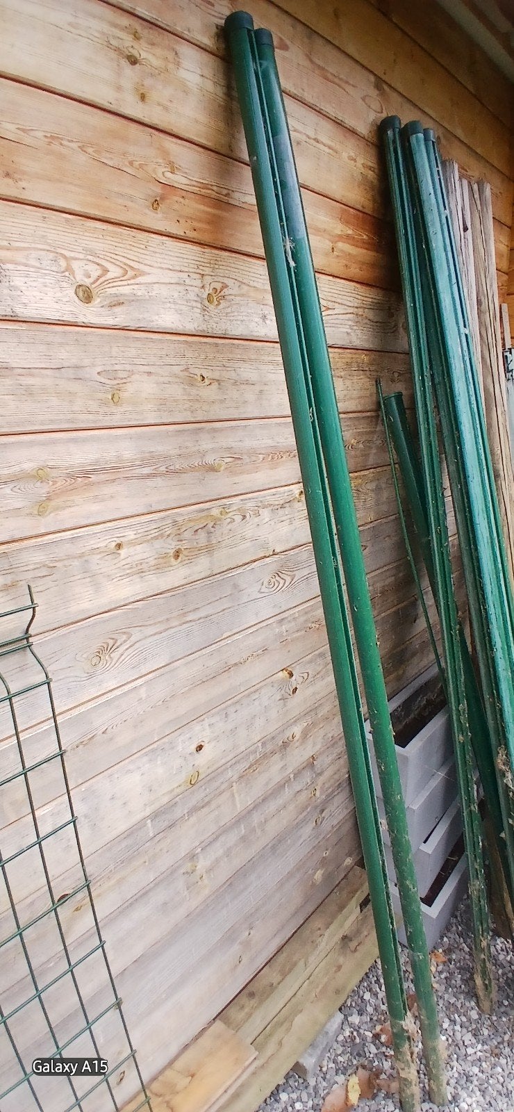 pvc palen voor plaatsen van vaste panelen, Enlèvement