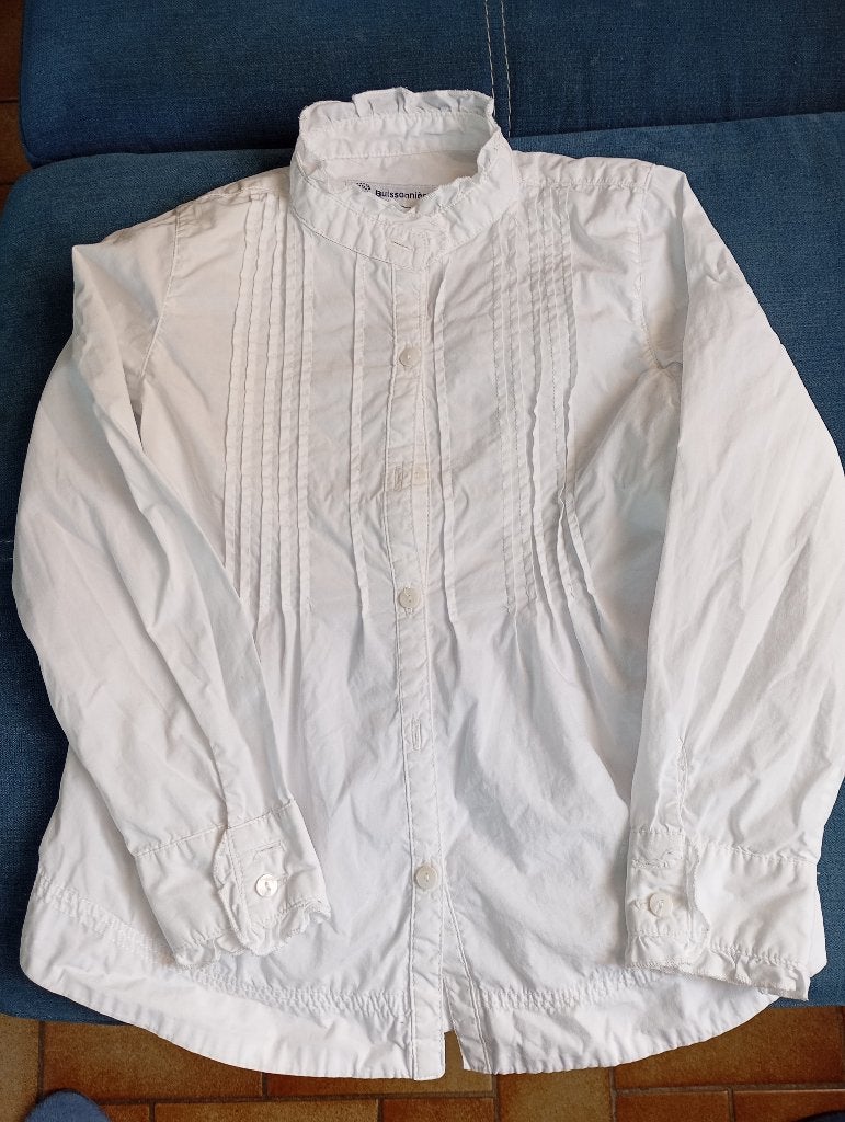 Chemisier Buissonnière 8 ans, Buissonière, Enlèvement ou Envoi, Chemise ou Chemisier, Comme neuf