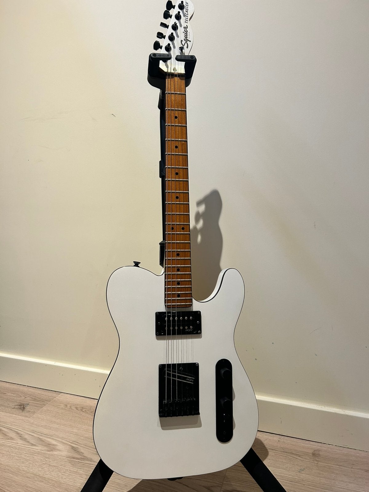 Squier Contemp Telecaster RH MNPW, Muziek en Instrumenten, Ophalen, Zo goed als nieuw, Solid body, Overige merken