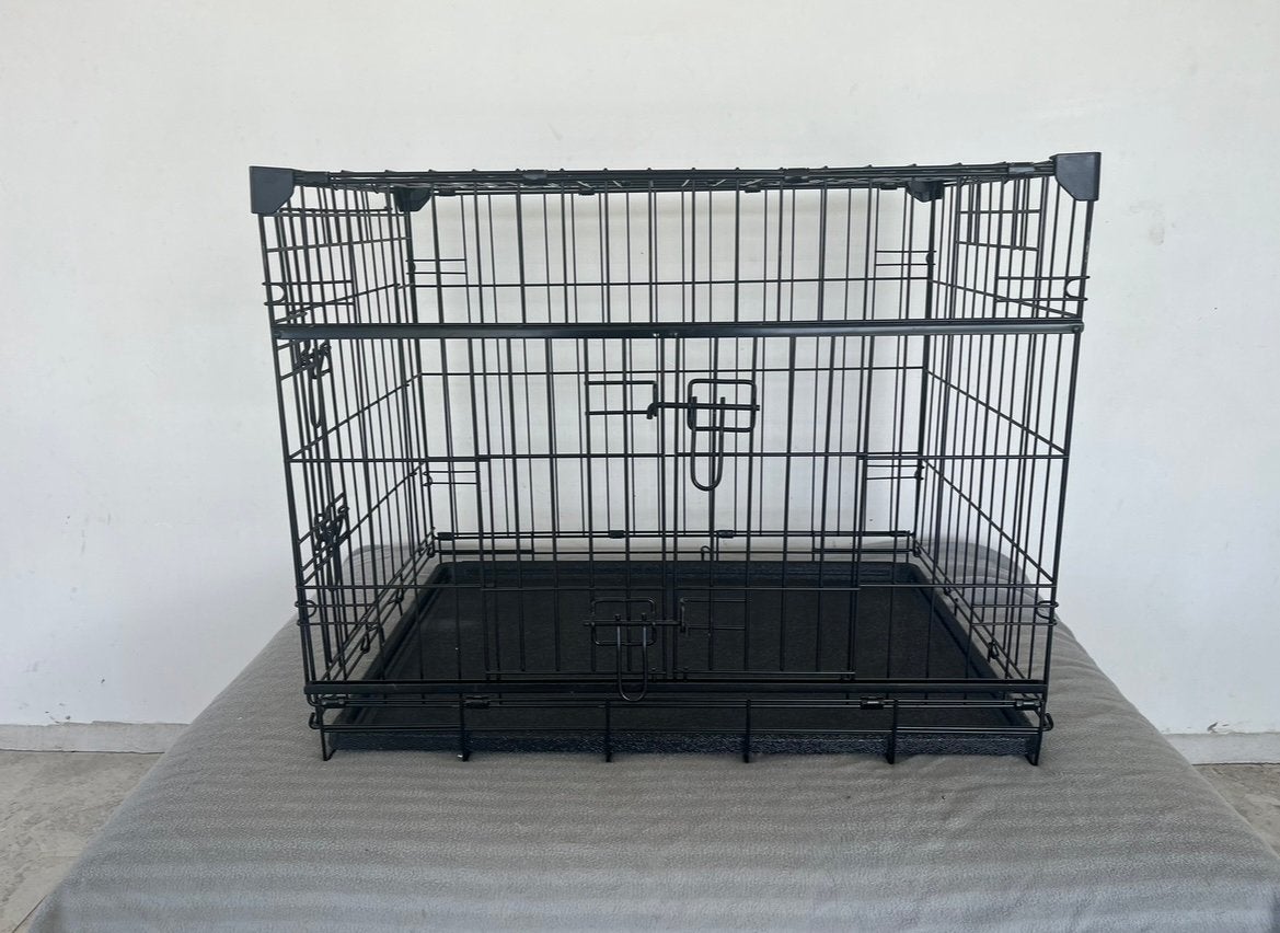 Opplooibare bench met schuifdeur en zijdeur, Dieren en Toebehoren, Ophalen, Zo goed als nieuw
