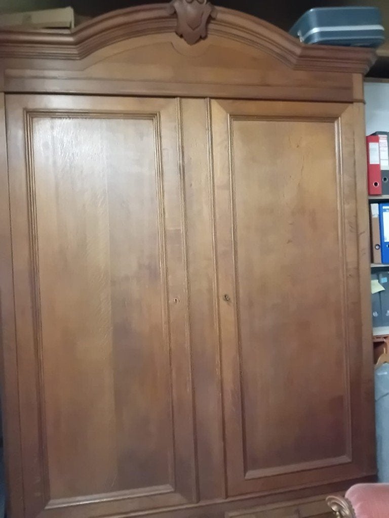 Armoire/armoire à linge en chêne massif, Enlèvement