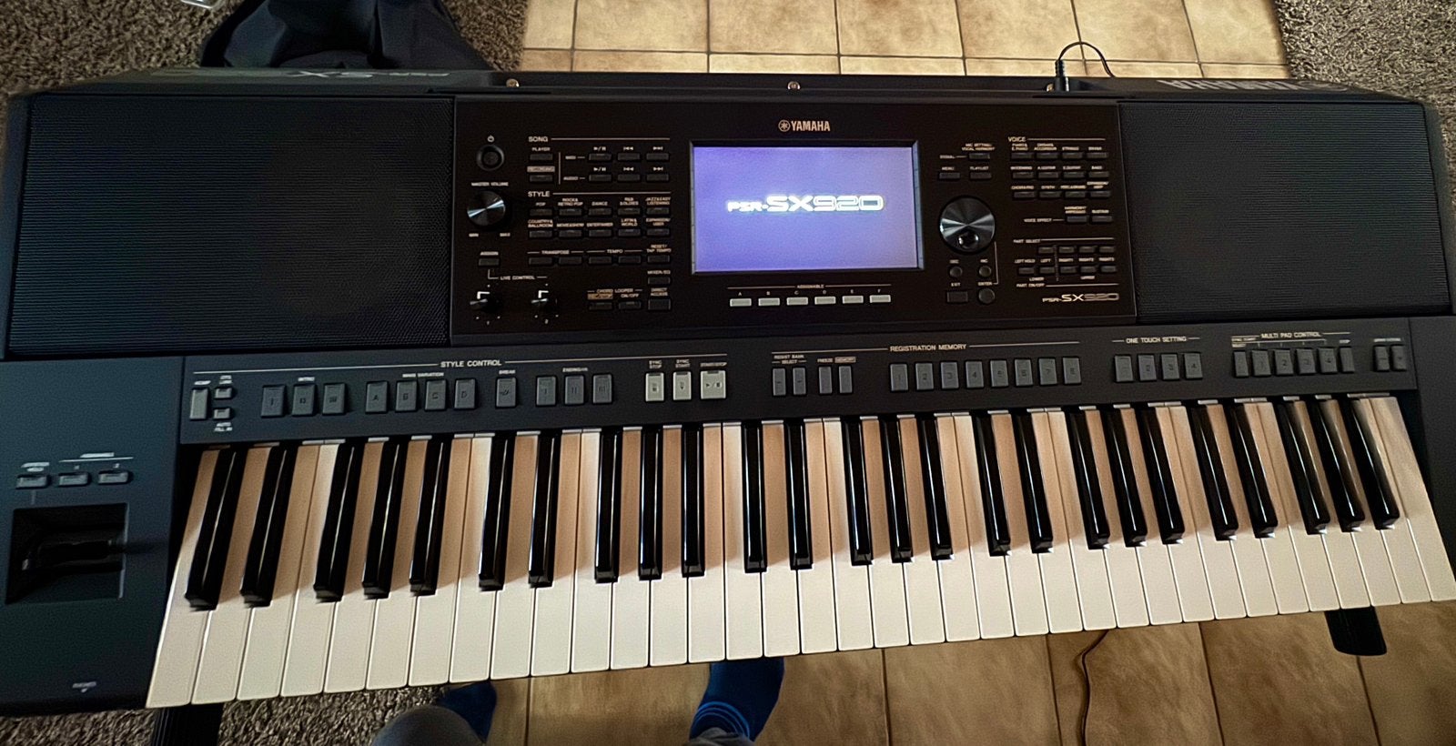 Yamaha PSR-SX920, Muziek en Instrumenten, Keyboards, Ophalen, Zo goed als nieuw, Yamaha