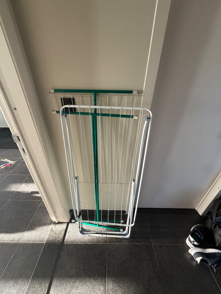 Gratis - twee wasrekken, Jardin & Terrasse, Enlèvement ou Envoi, Séchoir à linge