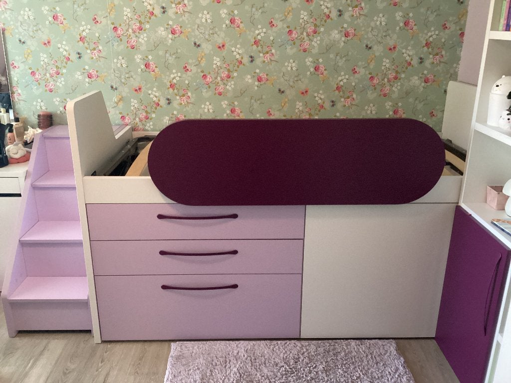 hoogslaper/jeugdkamer bed boomhut, Maison & Meubles, 90 cm, Enlèvement, Moins de 160 cm, 200 cm