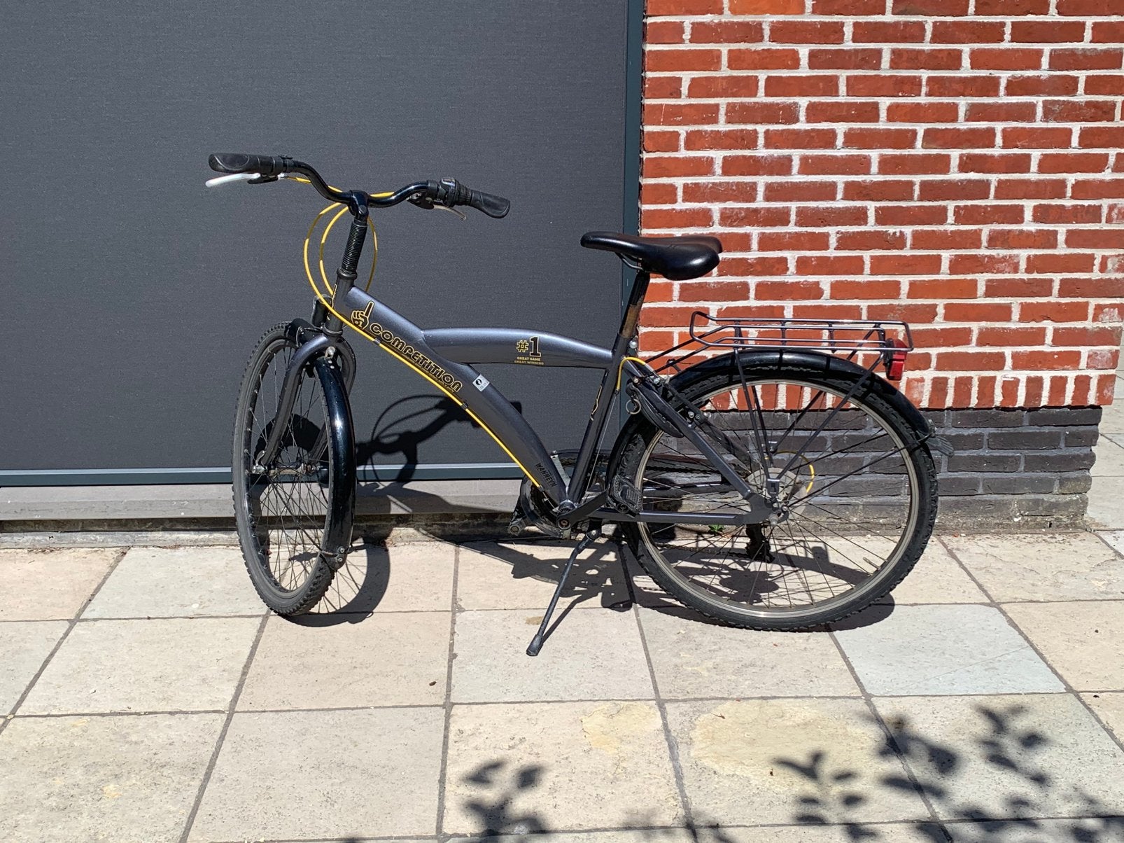 2e hands jongensfiets 26 inch, Fietsen en Brommers, Gebruikt, Velgrem, Handrem, Ophalen