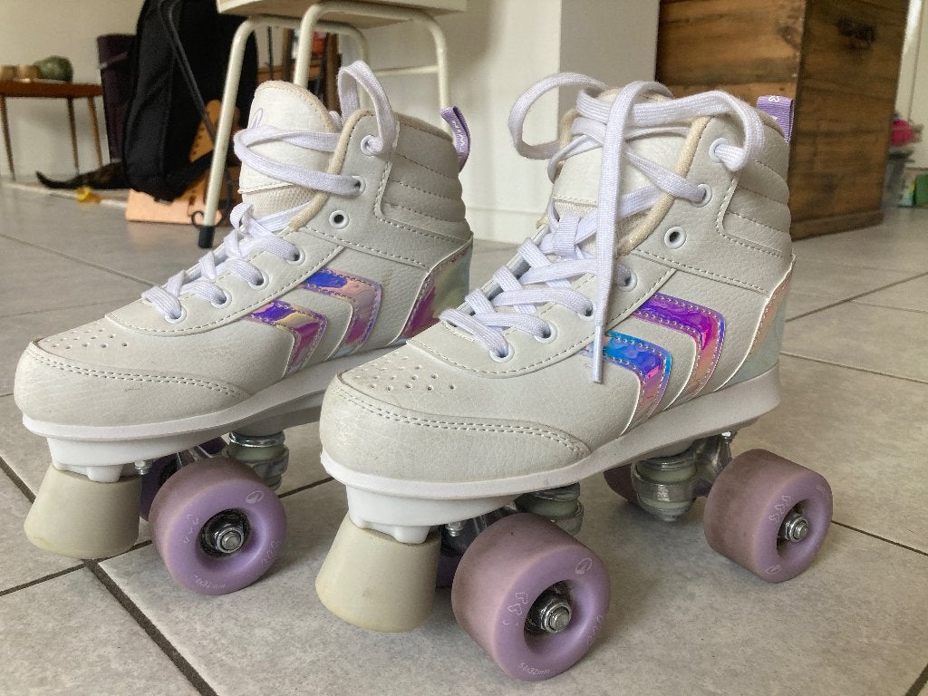 Rolschaatsen Oxelo - maat 34, Kinderen en Baby's, Ophalen, Gebruikt, Kinderen