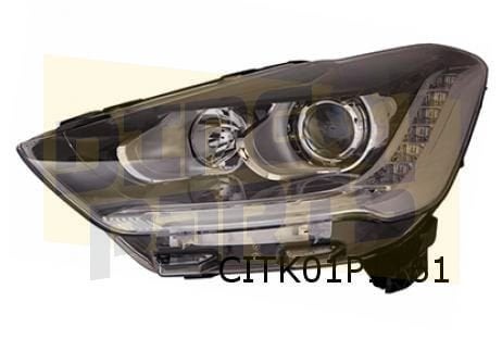 Citroën DS5 Koplamp Links (halogeen/zwart) Origineel!  98055, Auto-onderdelen, Verzenden, -, Nieuw, -