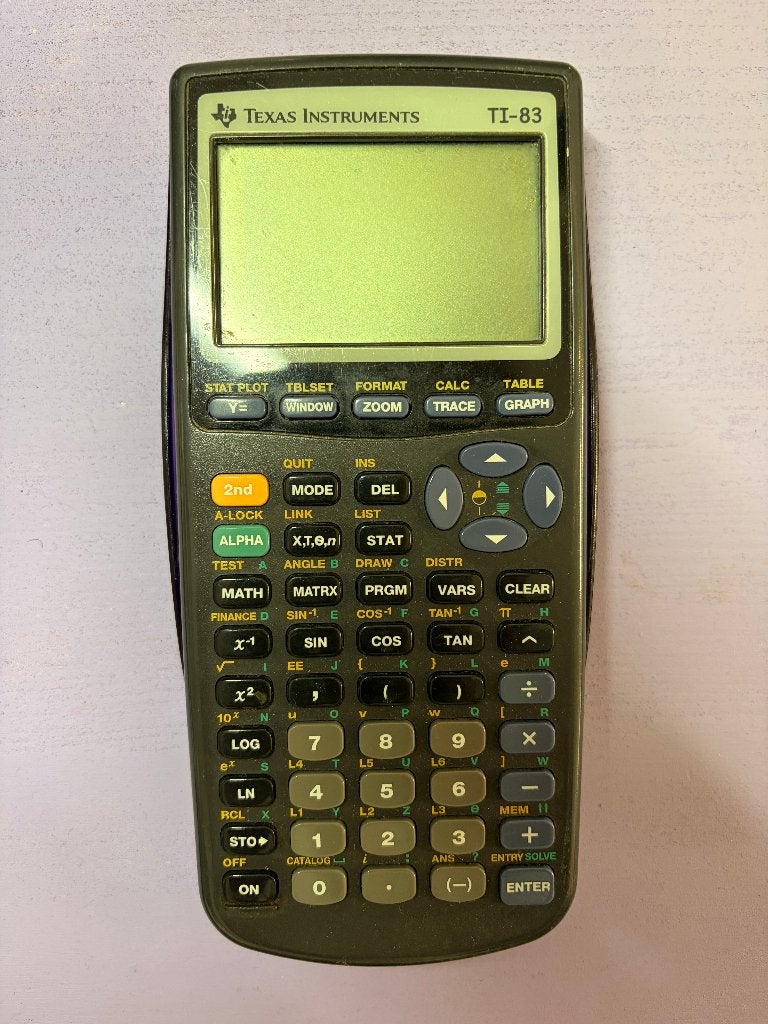 Rekenmachine TI-83, Diversen, Rekenmachines, Ophalen, Zo goed als nieuw